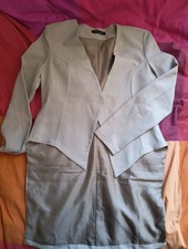 Beige Tail Style Jacket Size 10 Women's