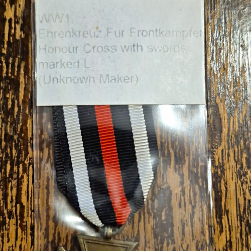 Ww1 german honour cross for - german,