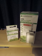 fluval bio co2 125l cannister plants + bio co2 refill extra free...low pressure 
