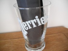 Vintage perrier water glass - perrier,