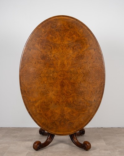 Antique victorian burr walnut - antique,