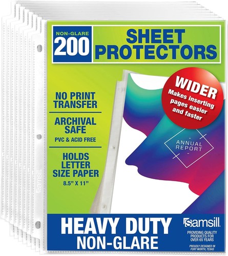 Clear heavy duty - clear, page