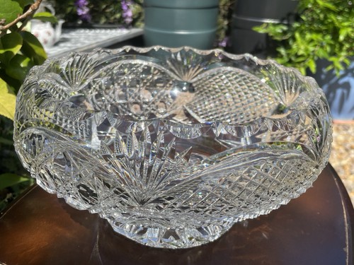 Vintage heavy led crystal - heavy,
