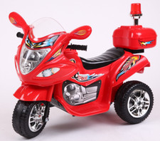 Police motorcycle ride on - motorcycle, 6v