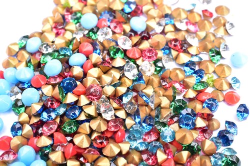 50g assorted pointed back - 50g,