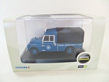 OXFORD LAN1109004 'RAC LAND ROVER LWB 109" CANVAS' BLUE. 1:43. MIB/BOXED