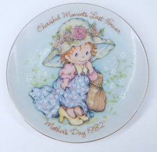 Cherished Moments Last Forever Plate Mothers Day 1982 Ceramic Avon Dish