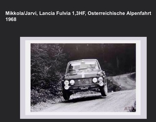 Lancia fulvia 3hf - fulvia, 1,3hf