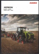 Claas "XERION" 12.650 and 12.590 Tractor Brochure Leaflet