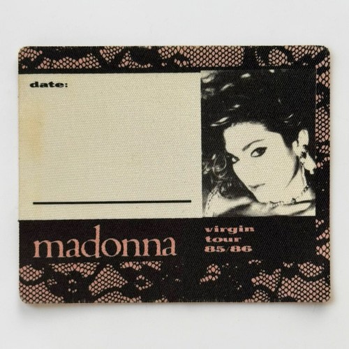 Vintage madonna backstage pass - vintage,