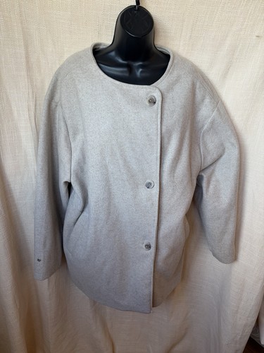 Beige jacket coat size - jacket/coat, by