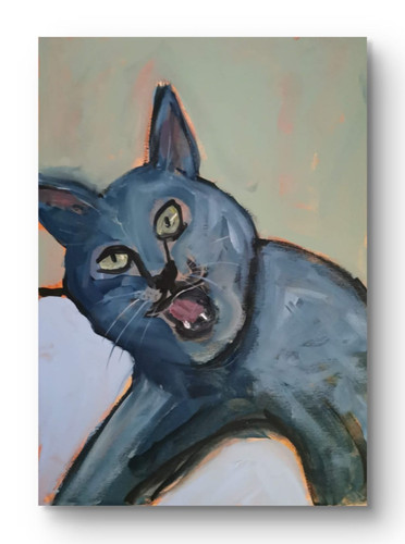 Original acrylic painting x - painting, 12