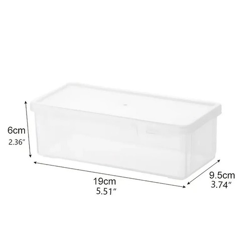 Clear plastic pencil case - clear,