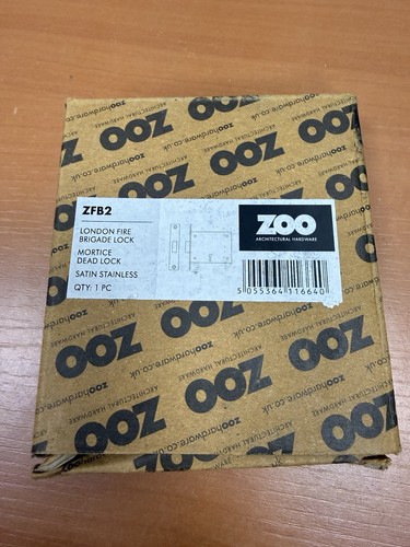 Zoo zfb2 mortice dead - mortice, lock
