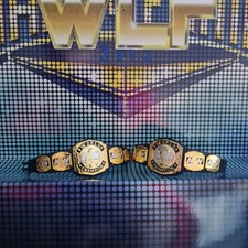 2 X Tag Team Championship - AEW Jazwares Belt for WWE Wrestling Figures