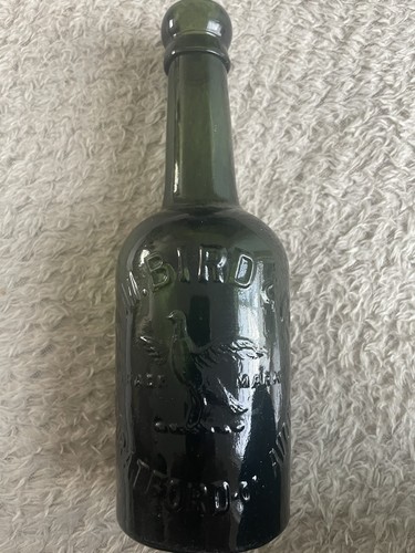 Old vintage glass beer - old,