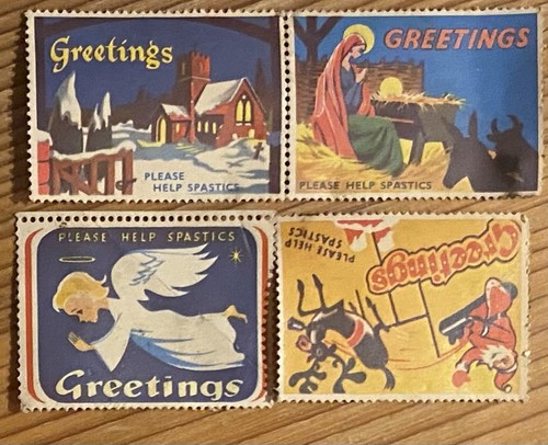 Seals stamps the spastic - stamps,