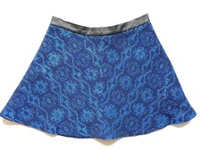 ZARA Large 12 14 Blue PU