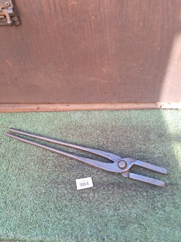 Vintage blacksmith tongs - vintage,
