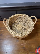 Wicker Cane Serving Basket