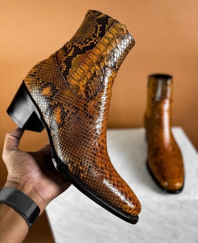 Luxury python leather print - python,