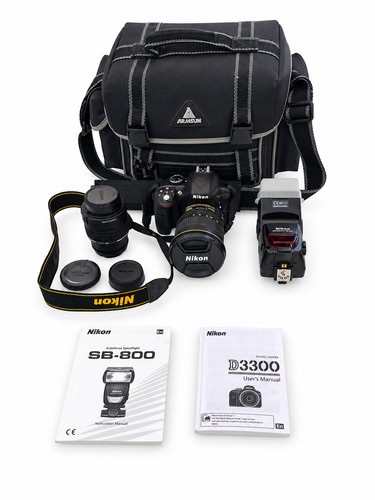 Nikon d3300 dslr 24mp camera - nikon,