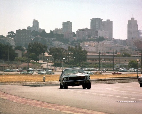 Steve mcqueen driving 1968 - steve,
