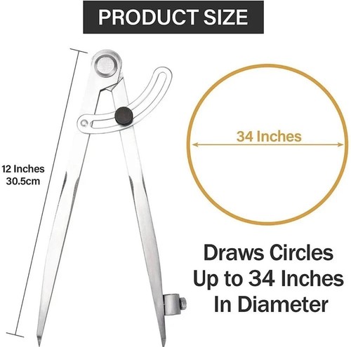 Woodworking compass 300mm - ,