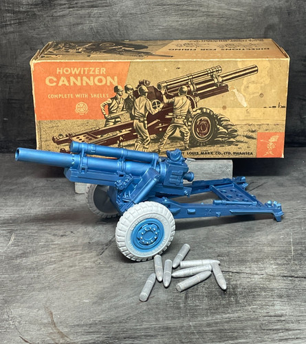 Vintage louis marx howitzer - louis,