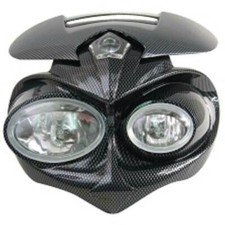 Carbon Motorcycle Headlight