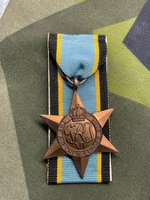 British WW2 Royal Air Force Air Crew Europe Star - Court Mounted