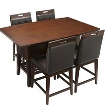 High Top Table and Chairs Set