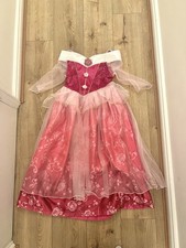 Princess Aurora Sleeping Beauty Costume Dress Age 9-10
