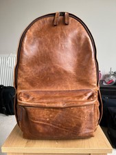ONA Leather Bag/Backpack, THE CLIFTON, similar to Billingham in quality