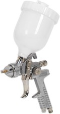 Sealey S642G Gravity Feed Spray Gun 1.8mm Tip - 600ml Paint Pot Fully Adjustable