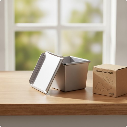 Square bread pan - pan, lightweight