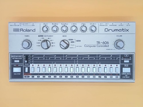 Roland 606 drumatix analog - tr-606,