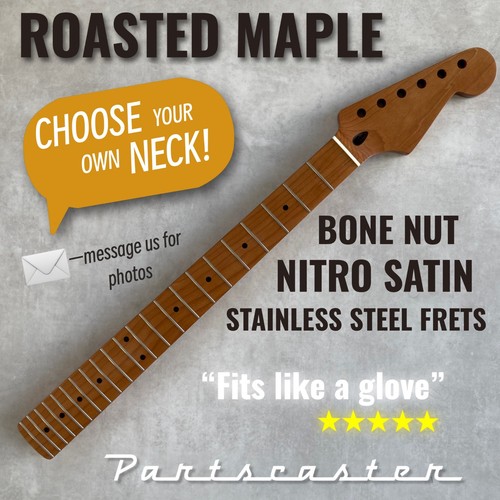 Roasted maple neck - roasted,