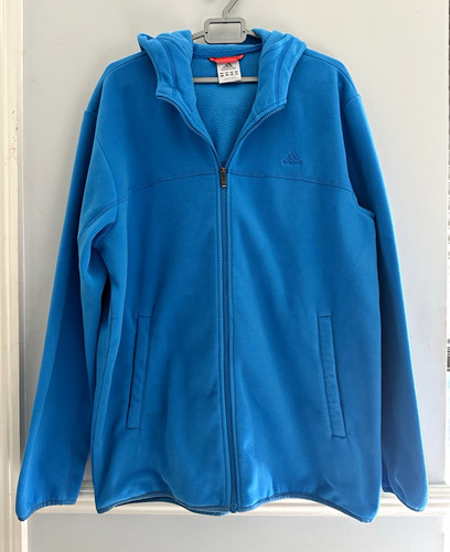 Adidas men blue hooded - adidas,
