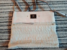 River Island Beige Cream Soft Scede Cross body Shoulder Handbag