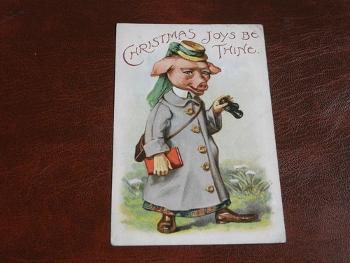 Original anthropomorphic pig - original,