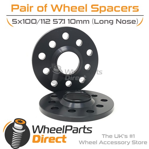Wheel spacers black - (2),