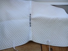 Shires White Dressage Saddle