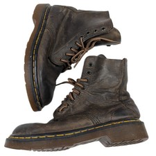 Vintage Dr Martens 1460 Brown Crazy Horse Made in England Boots - Womens UK 4.5