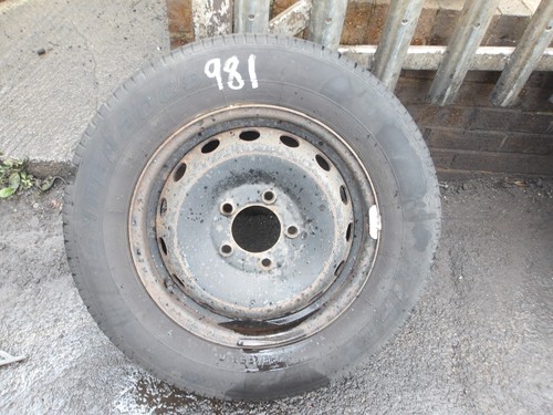 Vauxhall movano wheel and tyre - vauxhall,