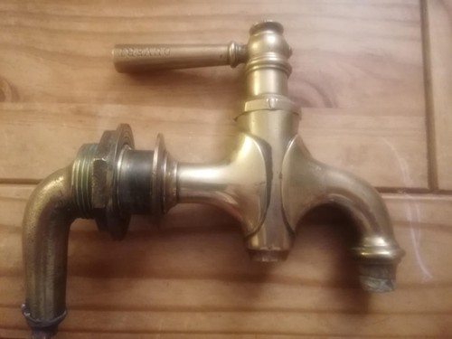 Vintage brass wall mounted - brass, wall-mounted
