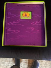 Shanghai Tang Purple Silk Photo Album Unused Boxed Gift Family Memories Luxury
