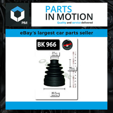CV Joint Boot fits FORD