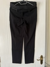 Used Black Stretch Tregging