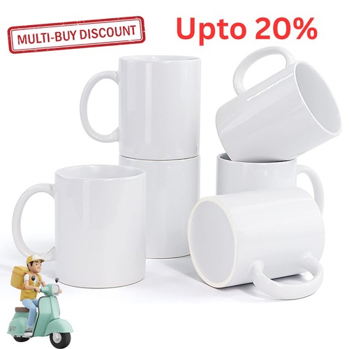 Sublimation mugs 11oz white - 6x,